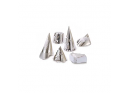 Silver Foil Party Hats  JUBILEE Adult size 